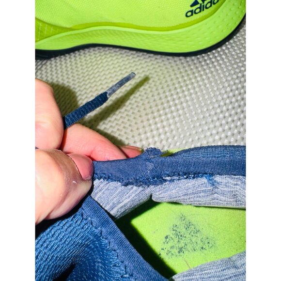 Adidas Mens Defiant Generation Tennis Running Shoes 12 Electric Yellow Navy - Picture 14 of 16